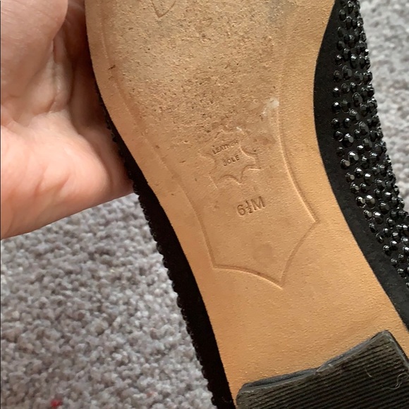 Black Rhinestone Flats! - Picture 4 of 4